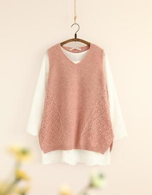 秋日叠搭新风尚 解锁羊毛混纺学院风针织背心的穿搭密码